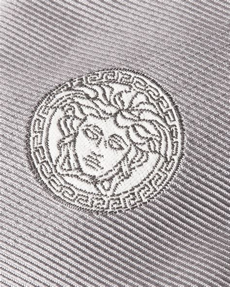 versace tie clip|Versace medusa tie.